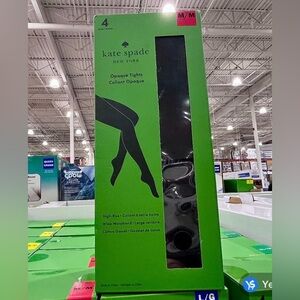 Kate Spade Women’s Opaque Black Tights – Size M - 4 pack new sealed 59-77 kg